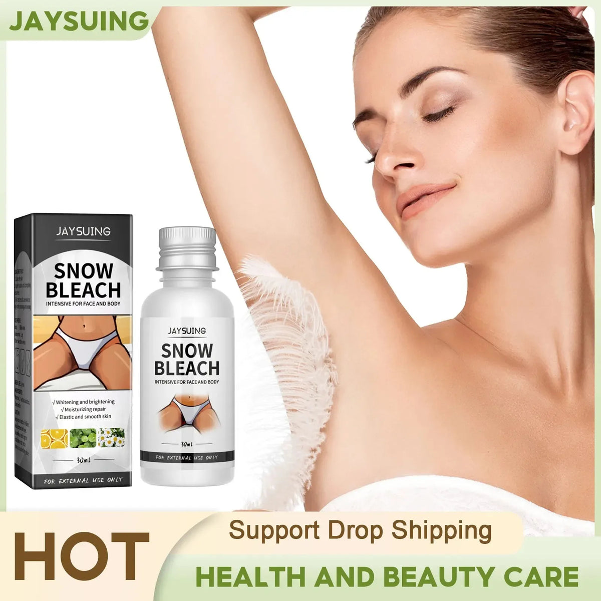 Body Whitening Bleach Cream