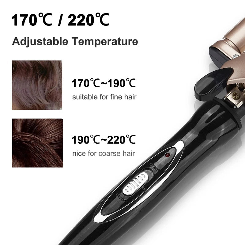 3 in 1 Deep Reversible Big and small wave styles Waver Curling iron
