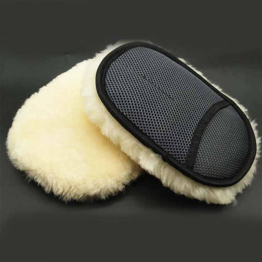 Car Styling Wool Soft Car Washing Gloves Cleaning Brush