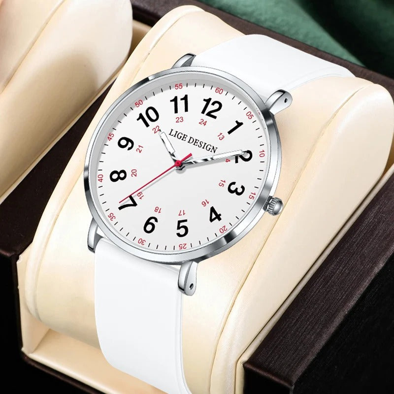 LIGE Fashion Elegant Watches for Woman Ladies